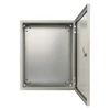 Kép 1/7 - Pulsar AWOH405015 fémdoboz beépített szerelőlappal IP66 400x500x150