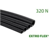 Kép 2/3 - Extro Flex 11101011 gégecső 320N UV álló, HF, behúzószál nélkül 50m/tek D11 fekete