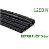 Kép 2/2 - Extro Flex Xdur 13101011 gégecső 1250N UV álló, HF, lépésálló, behúzószál nélkül 50m/tek D11 fekete