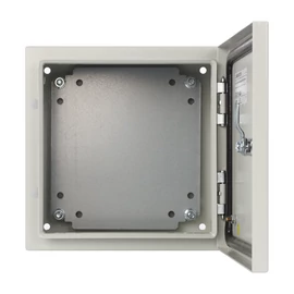 Pulsar AWOH252515 fémdoboz beépített szerelőlappal IP66 250x250x150