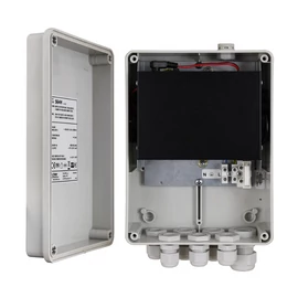 Pulsar S64-H 6-porttal rendelkező switch szünetmentes tápegységgel 4 IP kamerákhoz, hermetikusan zárt dobozban