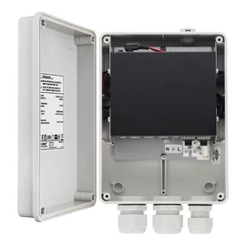 Pulsar SFG64-H 6-porttal rendelkező switch szünetmentes tápegységgel 4 IP kamerákhoz, hermetikusan zárt dobozban