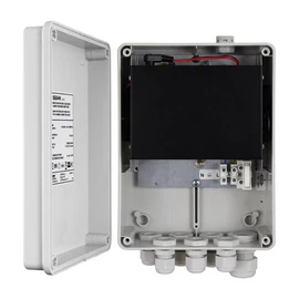 Pulsar SG64-H 6-porttal rendelkező switch szünetmentes tápegységgel 4 IP kamerákhoz, hermetikusan zárt dobozban