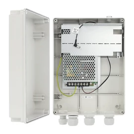 Pulsar SWSH-120 tápegység PoE switchekhez, 52VDC/120W, IP56 ABS burkolat