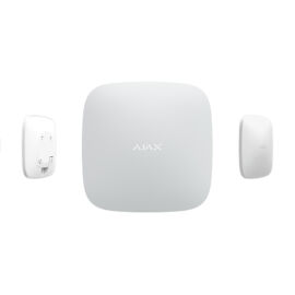 AJAX HUB Plus WH vezeték nélküli központi egység fehér