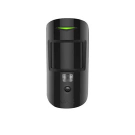 AJAX MotionCam BL vezeték nélküli PIR mozgásérzékelő beépített kamerával fekete