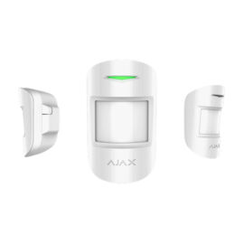 AJAX MotionProtect Plus WH vezeték nélküli PIR+MW mozgásérzékelő fehér