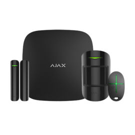 AJAX Starter szett BL /1 HUB, 1 MotionProtect, 1 DoorProtect, 1 SpaceControl/