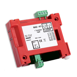 Detnov MAD-401-I intelligens monitor modul 1 bemenettel izolátorral