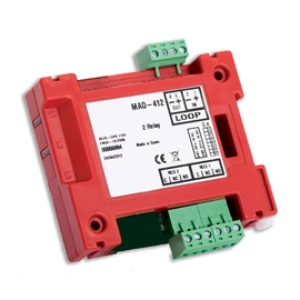 Detnov MAD-412-I intelligens vezérlőmodul 2 kimenettel izolátorral