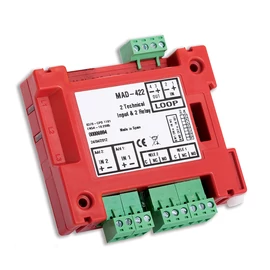 Detnov MAD-422-I intelligens vezérlőmodul 2 be- és 2 kimenettel izolátorral