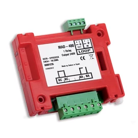 Detnov MAD-481 intelligens 230VAC relés modul