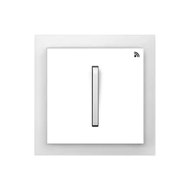 Enika P8 T 2 Neo 01 Fehér / Világos szürke felületre szerelhető jeladó (1041489)