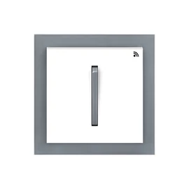 Enika P8 T 2 Neo 44 Fehér / Sötét szürke felületre szerelhető jeladó (1041491)