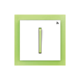 Enika P8 T 2 Neo 42 Fehér / Világos zöld felületre szerelhető jeladó (1041492)