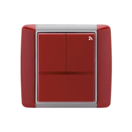Enika P8 T 3 Element 24 Kármin vörös felületre szerelhető jeladó (1042057)