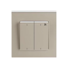 Enika P8 T 4 Levit 18 Macchiató / Fehér felületre szerelhető jeladó (1049615)