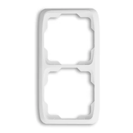 ABB kapcsoló keret 2-es függőleges Tango Fehér (3901A-B21 B)