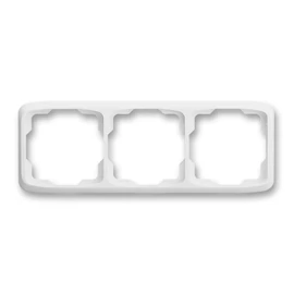 ABB kapcsoló keret 3-as vízszintes Tango Fehér (3901A-B30 B)