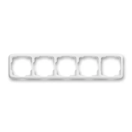 ABB kapcsoló keret 5-ös vízszintes Tango Fehér (3901A-B50 B)