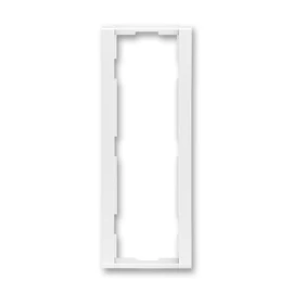 ABB kapcsoló keret 3-as függőleges Time Fehér / Fehér (3901F-A00131 03)