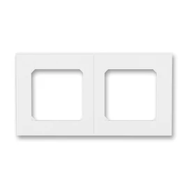 ABB kapcsoló keret 2-es Levit Fehér / Fehér (3901H-A05020 03)