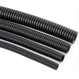 Extro Flex Light 10101016 gégecső <320N UV álló, HF, behúzószál nélkül 50m/ tek D16 fekete