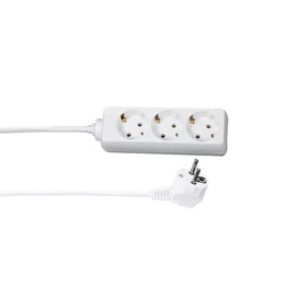 GAO 12246 Asztali elosztó 3m 3-as 3x1,5 fehér