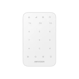 Hikvision AXPro DS-PK1-E-WE Vezeték nélküli kezelő, 868 MHz, fehér