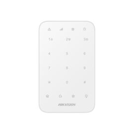 Hikvision AXPro DS-PK1-E-WE Vezeték nélküli kezelő, 868 MHz, fehér
