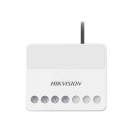 Hikvision AXPro DS-PM1-O1H-WE Relé modul, 868 MHz, 100 VAC-240 VAC, túláramvédett