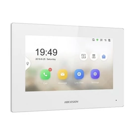 Hikvision DS-KH6320-WTE1-W IP videó-kaputelefon beltéri egység, WiFi