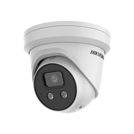 Hikvision DS-2CD2346G2-ISU/SL (2.8mm)(C) 4 MP WDR fix EXIR AcuSense IP dómkamera; beépített mikrofon; fény/hangriasztás, riasztás I/O