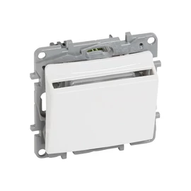 Legrand 664793 NILOÉ hotelkártya-kapcsoló, köröm nélkül, fehér