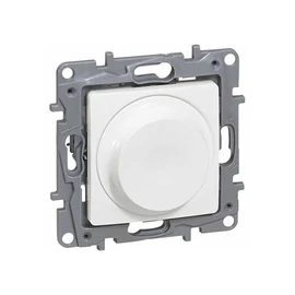 Legrand 764588 NILOÉ forgatógombos fényerőszabályzó 5 - 300 W (izzó, halogén), 2-vezetékes, fehér