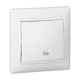 Legrand 774216 Valena egypólusú nyomó csengőjellel, 250V, fehér