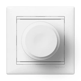 Legrand 774263 Valena forgatógombos fényerőszabályzó 2 vezetékes, 300W, LED-hez is, fehér