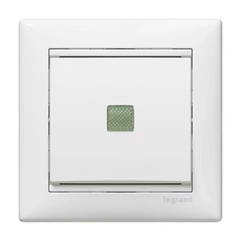 Legrand 774426 Valena váltókapcsoló jelzőfénnyel, fehér