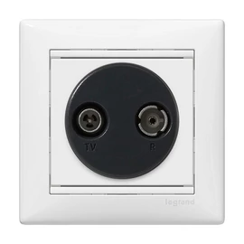 Legrand 774434 Valena TV-RD antenna-csatlakozóaljzat átmenő, fehér