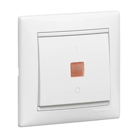 Legrand 774449 Valena kétpólusú kapcsoló ellenőrzőfénnyel, fehér