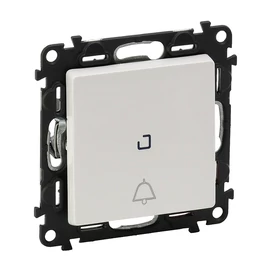 Legrand 752116 Valena Life váltóérintkezős nyomó csengőjellel, jelzőfénnyel, fehér