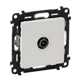 Legrand 753161 Valena Life TV aljzat, átmenő, 14 dB, fehér