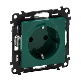 Legrand 753329 Valena Life 2P+F csatlakozóaljzat biztonsági zsaluval, zöld