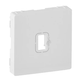 Legrand 754750 Valena Life elővezetékezett USB adatátviteli csatlakozóaljzat burkolat, fehér