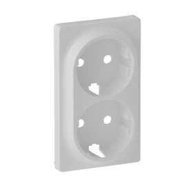 Legrand 754950 Valena Life 2x2P+F csatlakozóaljzat burkolat, fehér