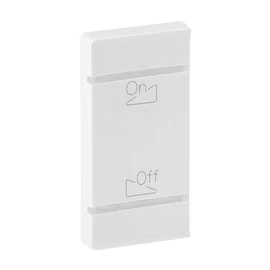 Legrand 755313 Valena Life hangvezérlés bal oldali burkolat, fehér