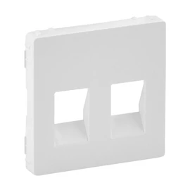 Legrand 755370 Valena Life kettős hangszóró-csatlakozóaljzat burkolat, 4 kivezetéssel, fehér