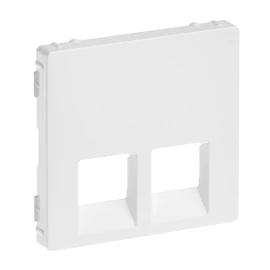 Legrand 755420 Valena Life 2xRJ45/RJ11 csatlakozóaljzat burkolat, fehér