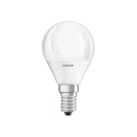 OSRAM 147911 Izzó ledes 4,9W/230V E14 foglalat 470lm 4000K kisgömb alak VALUE CLP40 4,9W/840 220-240VFRE1410X1
