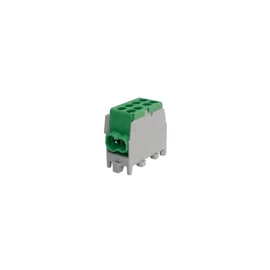 Pollmann 2080138 HLAK 25-1/2 M2 fővezetéki leágazókapocs 130/100A Cu/Al csavaros 2x25+2x16mm2, zöld